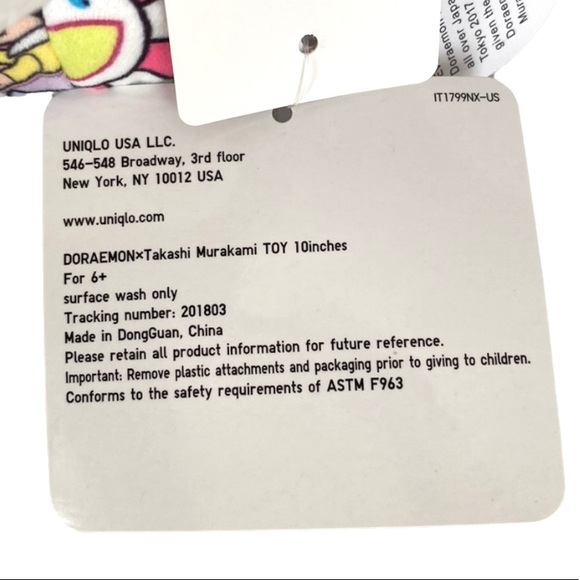 Takashi Murakami x Uniqlo Doraemon Plush Toy - Picture 10 of 16